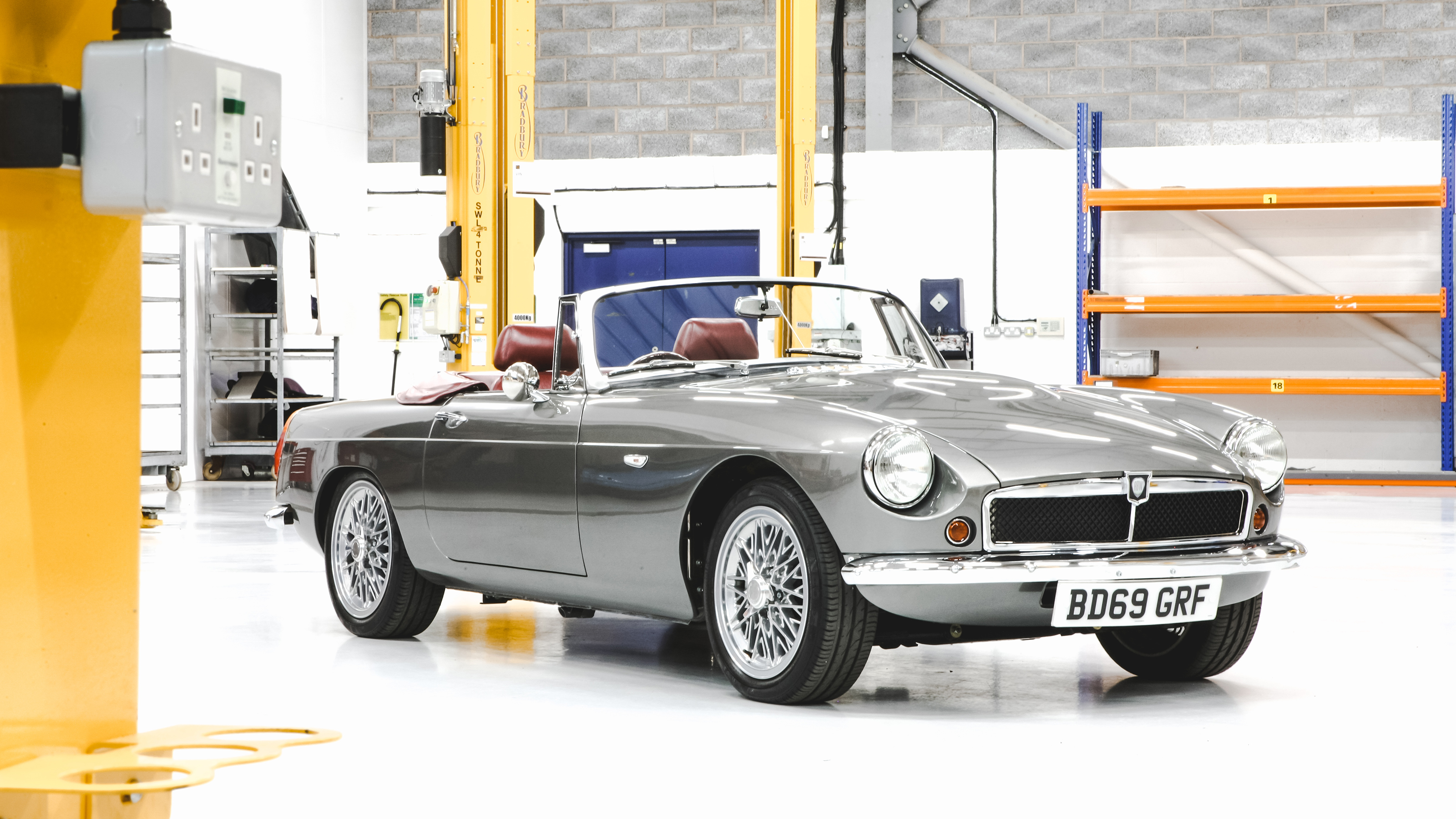 Classic MGB EV conversion Automotive Daily